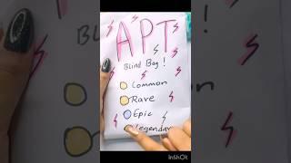 APT blindbag #shorts #apt #rose #diy #craft #asmr #papercraft #blindbag #squishy #tutorial #kpop