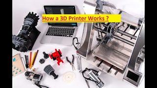 How a 3D Printer works? #3DPrinting