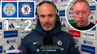 Enzo Maresca Steve Cooper Post Match Interview Leicester City 1 vs 2 Chelsea 23/11/2024