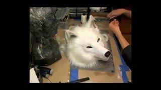 White Wolf Mask - High-Speed Making-Of