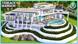 MOST LUXURIOUS MODERN MANSION [NO CC] - Sims 4 Speed Build | Kate Emerald