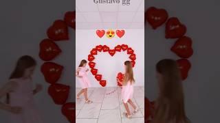  TEAMWORK Creating AMAZING Decorations!  Valentine’s Day  February 14 Balloon decoration ideas