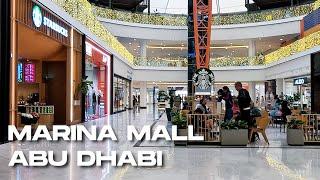 One of ABU DHABI'S Top Shopping Destination! | 4K | MARINA MALL ABU DHABI