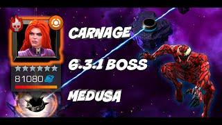 MEDUSA BOSS ACT 6.3.1 CARNAGE  | Marvel Contest of Champions