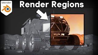 How to Use Render Regions in Blender (Tutorial)