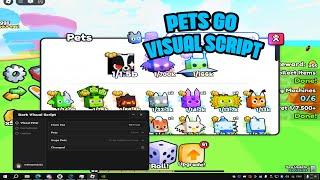 PETS GO VISUAL SCRIPT/PET SPAWNER!(Pastebin)(2024)