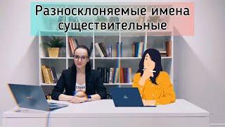 Видеоурок "Разносклоняемые имена существительные" 6 класс