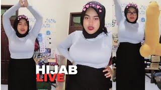 HIJAB LIVE LOMPAT LOMPAT