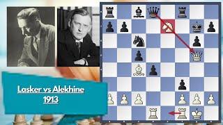 Bad Position || Edward Lasker vs Alexander Alekhine || 1913