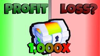  Opening 1,000 Rainbow Mini Chest This Mastery Is Broken