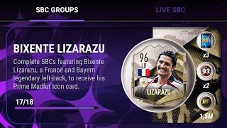 BIXENTE LIZARAZU 96 Madfut Icon / All SBC Solutions / MADFUT 23 #lizarazu #france #bayernmunich