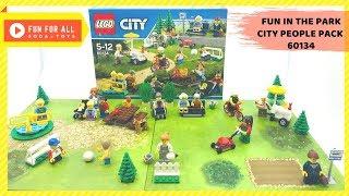  LEGO City - Fun in the Park - City People Pack 60134 | Unbox & Stop Motion Building Instruction