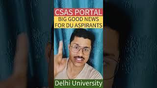 Category वालों के मज़े IN CSAS PORTAL 2025 | Delhi University Csas Phase 1 Form Filling!