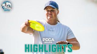Round 1 Highlights, FPO | 2025 United States Women's Disc Golf Championships