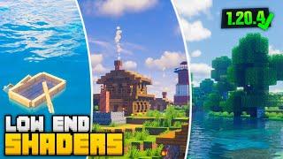 Top 5 Best Shaders For Low-End PC || Minecraft 1.20.4 Shaders  (Tlauncher)