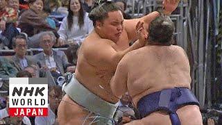 GRAND SUMO: Day 9 of the November 2024 Tournament - GRAND SUMO Highlights