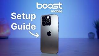 Boost Mobile iPhone 16 Pro Unboxing & Activation Guide! (Free Year of Service Promo)