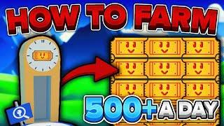 *NEW* Ticket Farming Guide 500+ Per Day | Bee Swarm Simulator