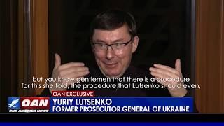 OAN EXCLUSIVE: Yuriy Lutsenko says Yovanovitch perjured herself before Congress