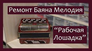 Трудовые будни / Ремонт Баяна "Мелодия" / "Рабочая лошадка"