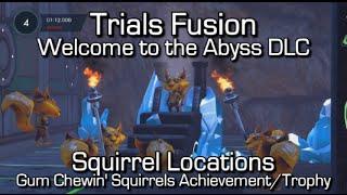 Trials Fusion - Squirrel Locations - Welcome to the Abyss - Gum Chewin' Squirrels Guide