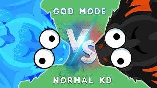 GOD MODE QUEEN CELESTE VS NORMAL KD in MOPE.IO / QUEEN CELESTE SERVER TAKEOVER 230M XP in MOPE.IO