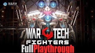 War Tech Fighters Full Playthrough 2019 (Hard) Longplay