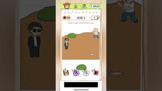 Smith must catch that man - Level 2 - Smith and Joe Part 1 - Brain Test 2 Gameplay