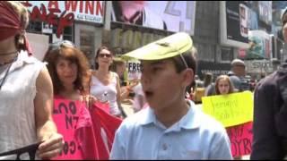 Times Square Protest for Pussy Riot