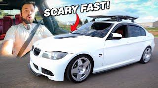 Customer Drives 600HP BMW Big Single Turbo Accleration | REACTION