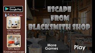 GFG Escape from Blacksmith Shop Walkthrough [GenieFunGames]