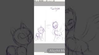 Full video with Twilight Sparkle  on the channel ️#popular #speedpaint #speeddrawing #mlp #pony