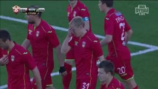 Dmitry Sysouev's goal. FC Ufa vs CSKA | RPL 2015/16