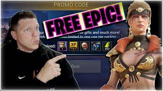 FREE Epic Champ via NEW PROMO CODE! | RAID Shadow Legends