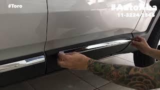 Friso Lateral Cromado Fiat Toro - Rei das Capotas Acessórios