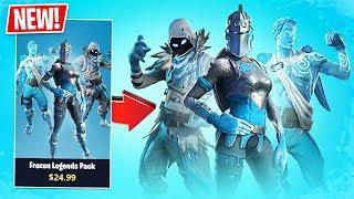 Fortnite *NEW* Frozen Legends Pack!! // Pro Fortnite Player // Fortnite Live Gameplay