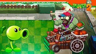  НОВЫЕ ЗОМБИ НА КАТАПУЛЬТЕ! ИЗ 1 ПВЗ  Plants vs Zombies 2 Растения против зомби 2 Прохождение