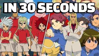 Every Team in Inazuma Eleven in 30 Seconds (Season 3)! #Shorts