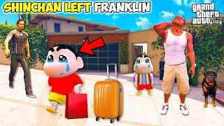 Shinchan Left Franklin & Avengers in GTA 5! (GTA 5 mods)