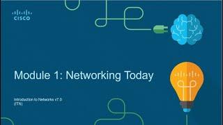 Module 1   Networking Today - INTRODUCTION TO NETWORKS - CCNA 1