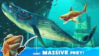 Прохождение & Обзор HUNGRY SHARK WORLD - Первые впечатления от ЧЕРНОПЕРОЙ РИФОВОЙ АКУЛЫ