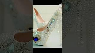 Bridal shoes design bridal sandals high heels #fashion #highheels #sandals #springheels #shorts