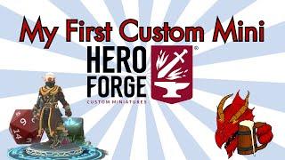 Opening My First Custom Miniature From Hero Forge