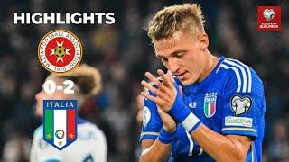 Malta vs Italy 0-2 | Kualifikasi Eropa 2024 | Highlights