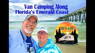 FLORIDA ROAD TRIP - Van Life Couple: Visiting the BEAUTIFUL Emerald Coast!