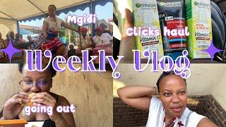 weekly vlog: Mgidi, skincare and haircare + a day outside