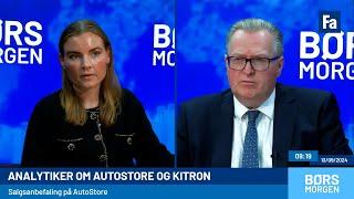 Resultatvarsel hos Dustin, Biden møter Starmer, og analytiker om AutoStore