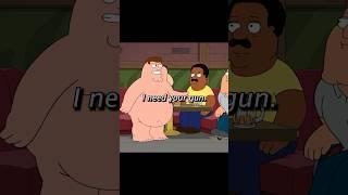 Peter became the Terminator...