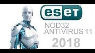 Download and Install ESET NOD 32 Antivirus v11 2018 Full + Life Activator 32 and 64 Bits