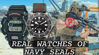 The Real Watches Of Navy SEALs - G-Shock, Tudor, Seiko, & Rolex